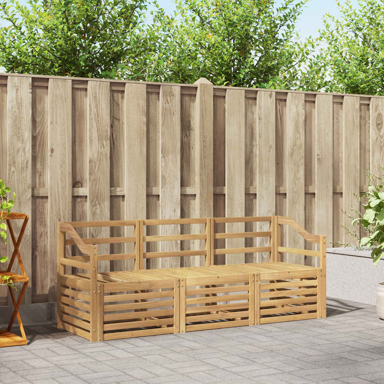 Sofa-Sets Massief Acaciahout image 1