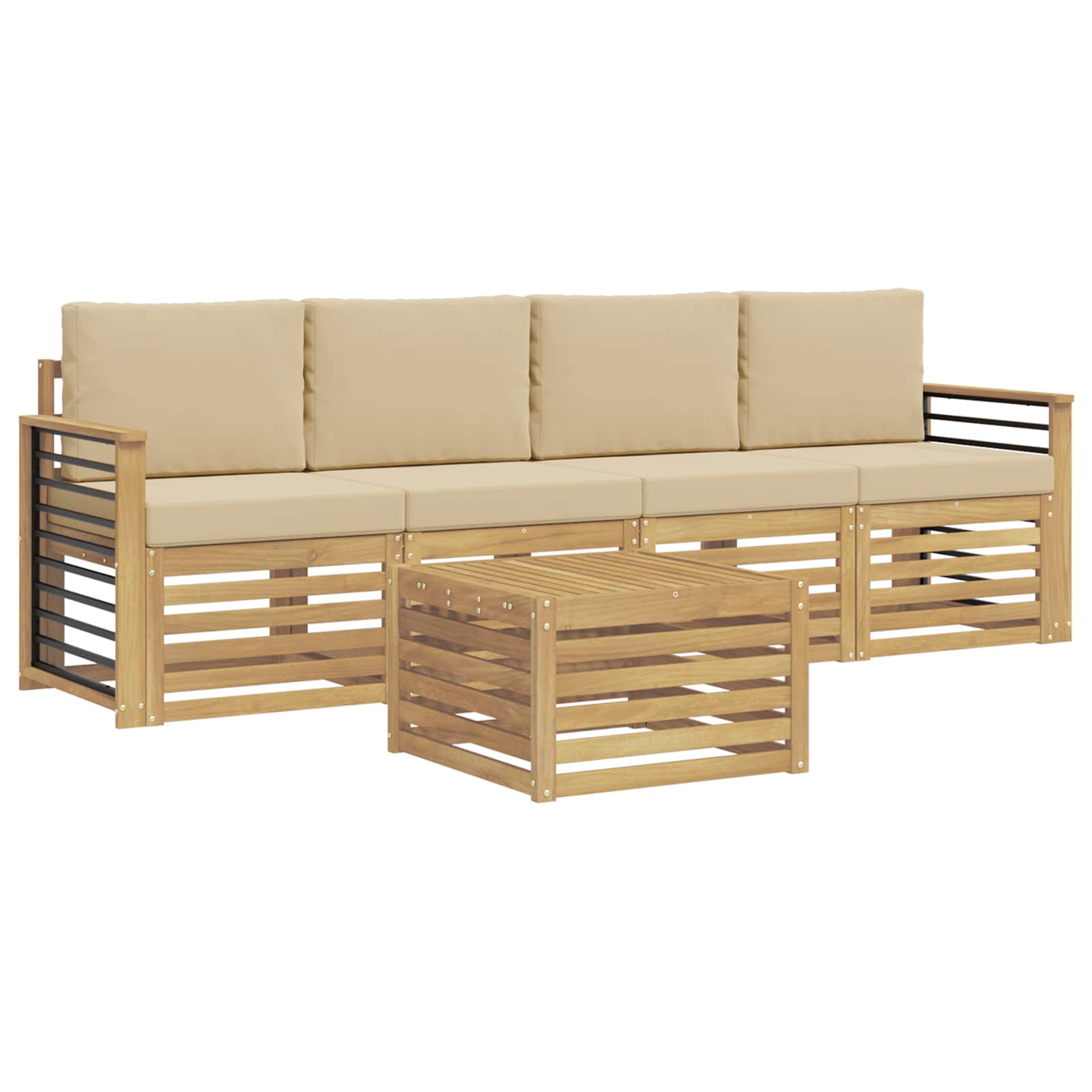 Sofa-Sets Massief Acaciahout image 2