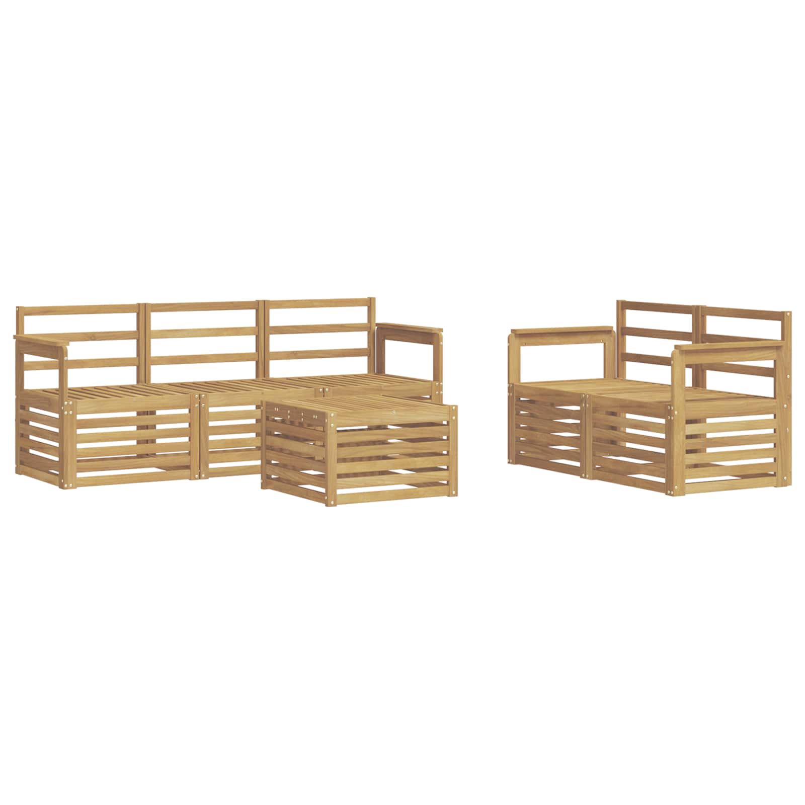 Sofa-Sets Massief Acaciahout image 2