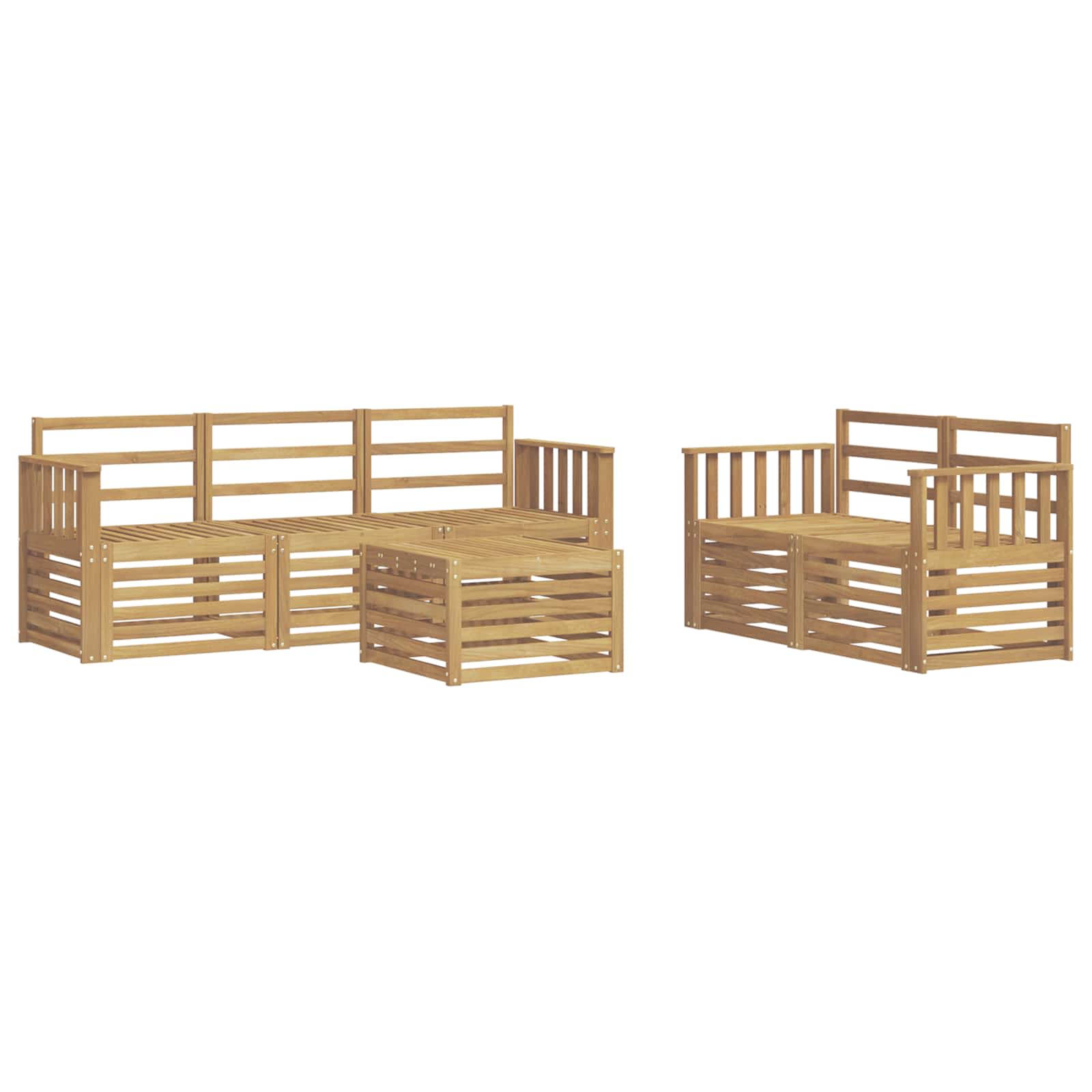 Sofa-Sets Massief Acaciahout image 2