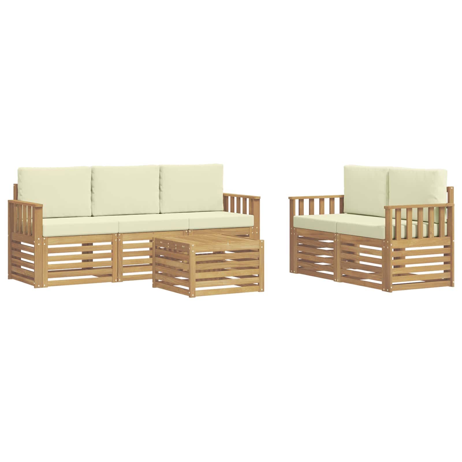 Sofa-Sets Massief Acaciahout image 2