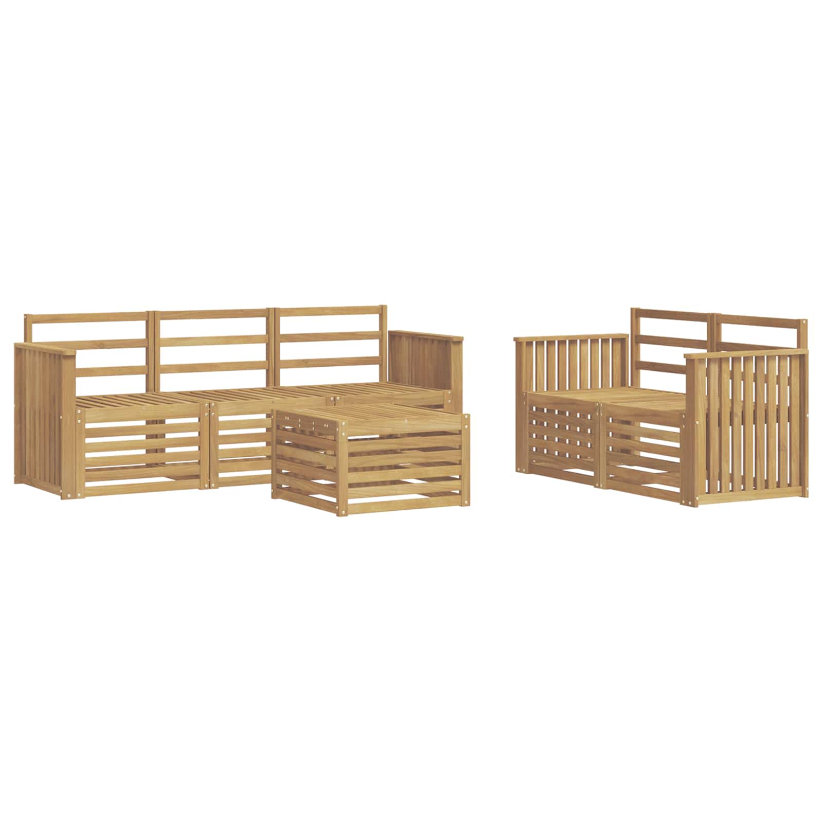 Sofa-Sets Massief Acaciahout image 2