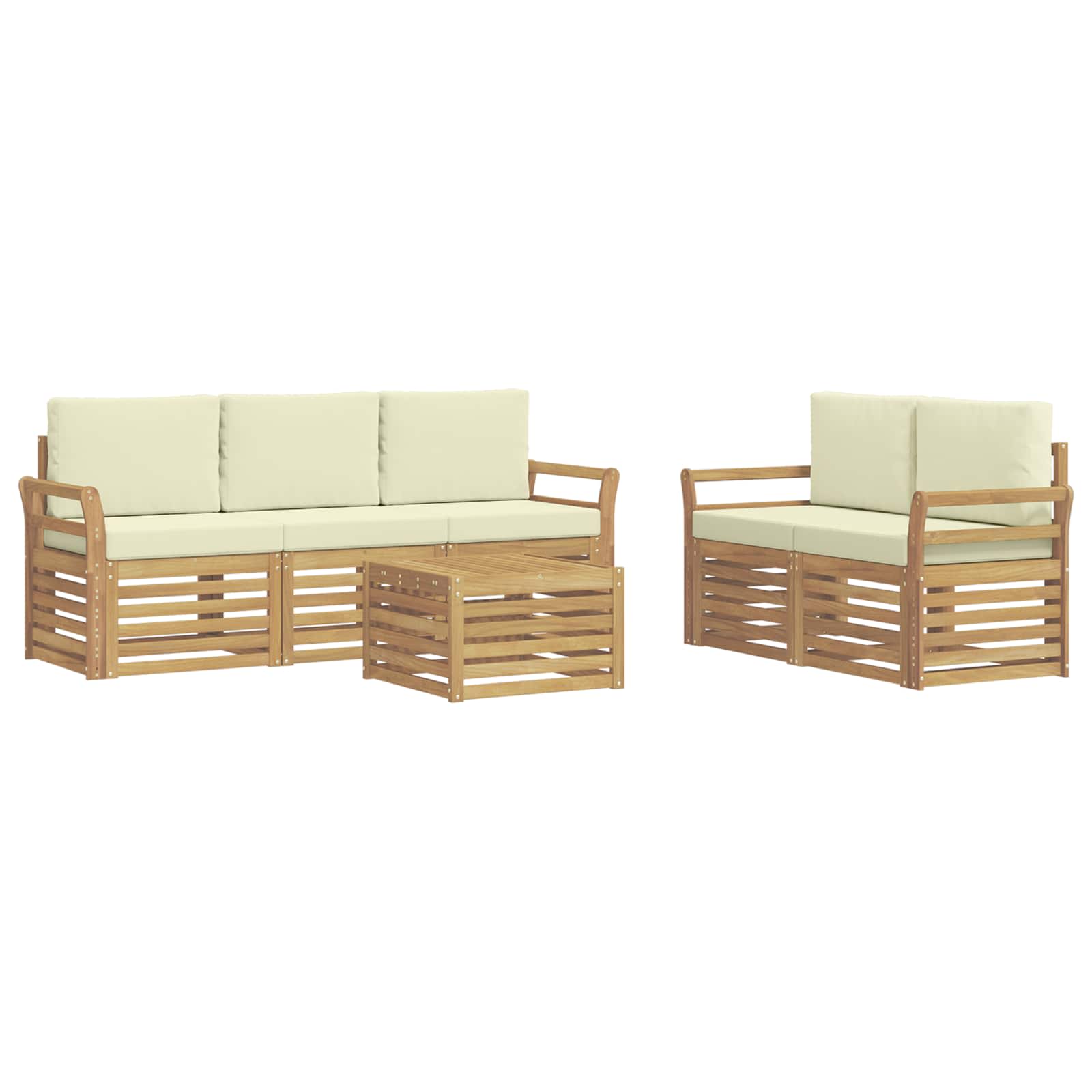 Sofa-Sets Massief Acaciahout image 2