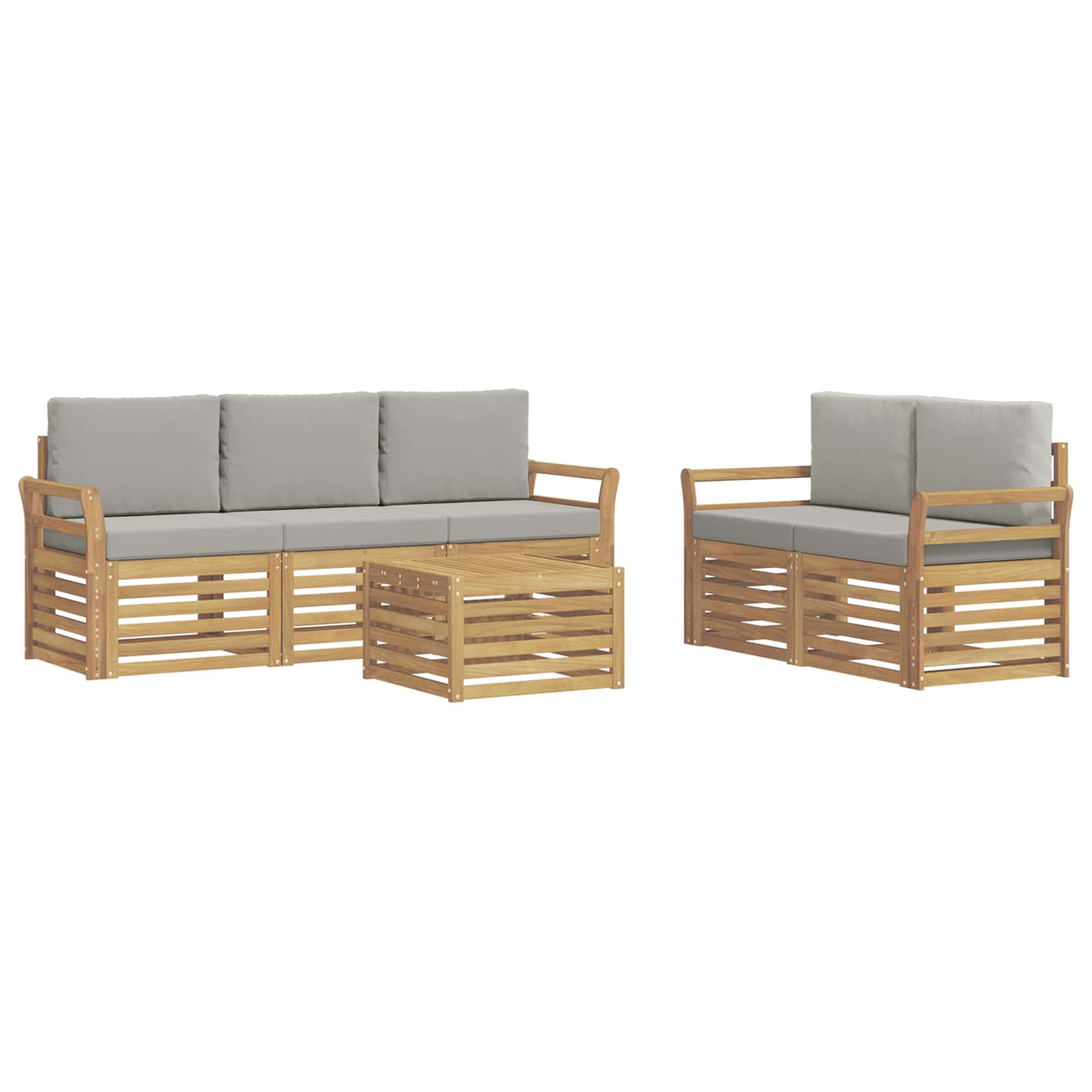 Sofa-Sets Massief Acaciahout image 2