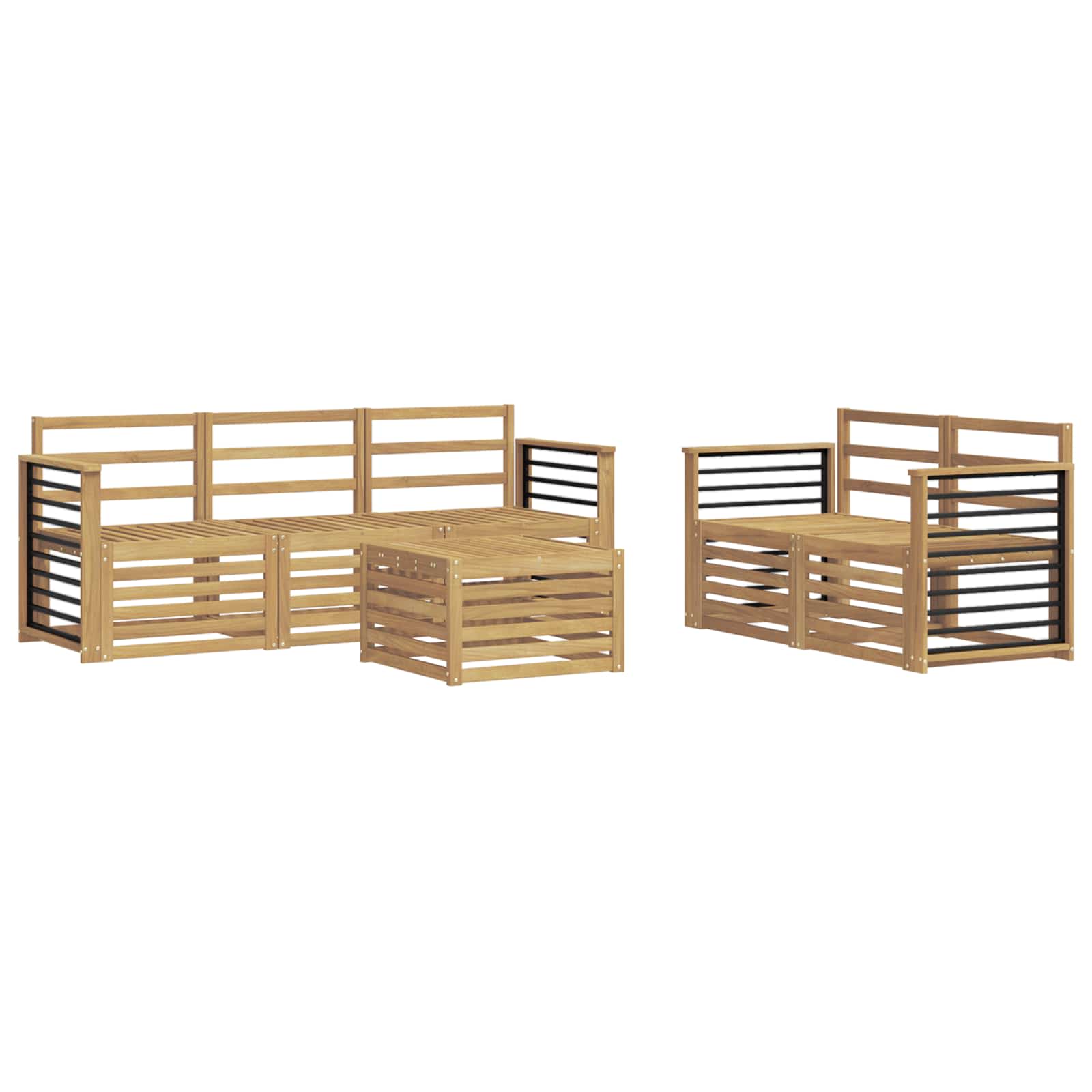 Sofa-Sets Massief Acaciahout image 2