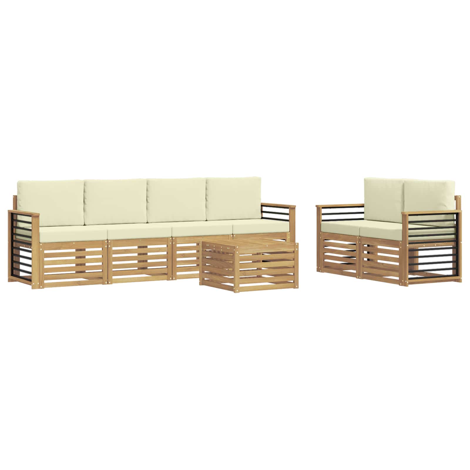 Sofa-Sets Massief Acaciahout image 2