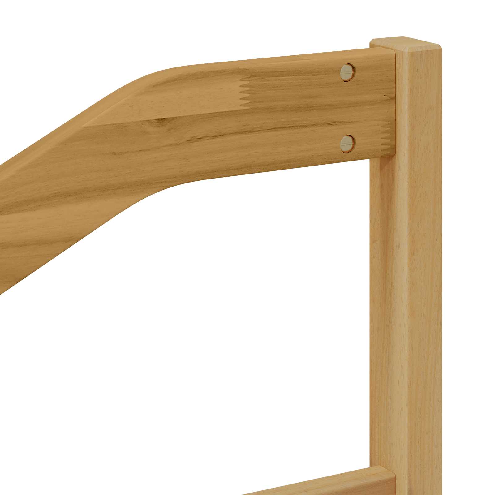 Buiten bankenset 7 pcs Wit Massief Acaciahout image 5