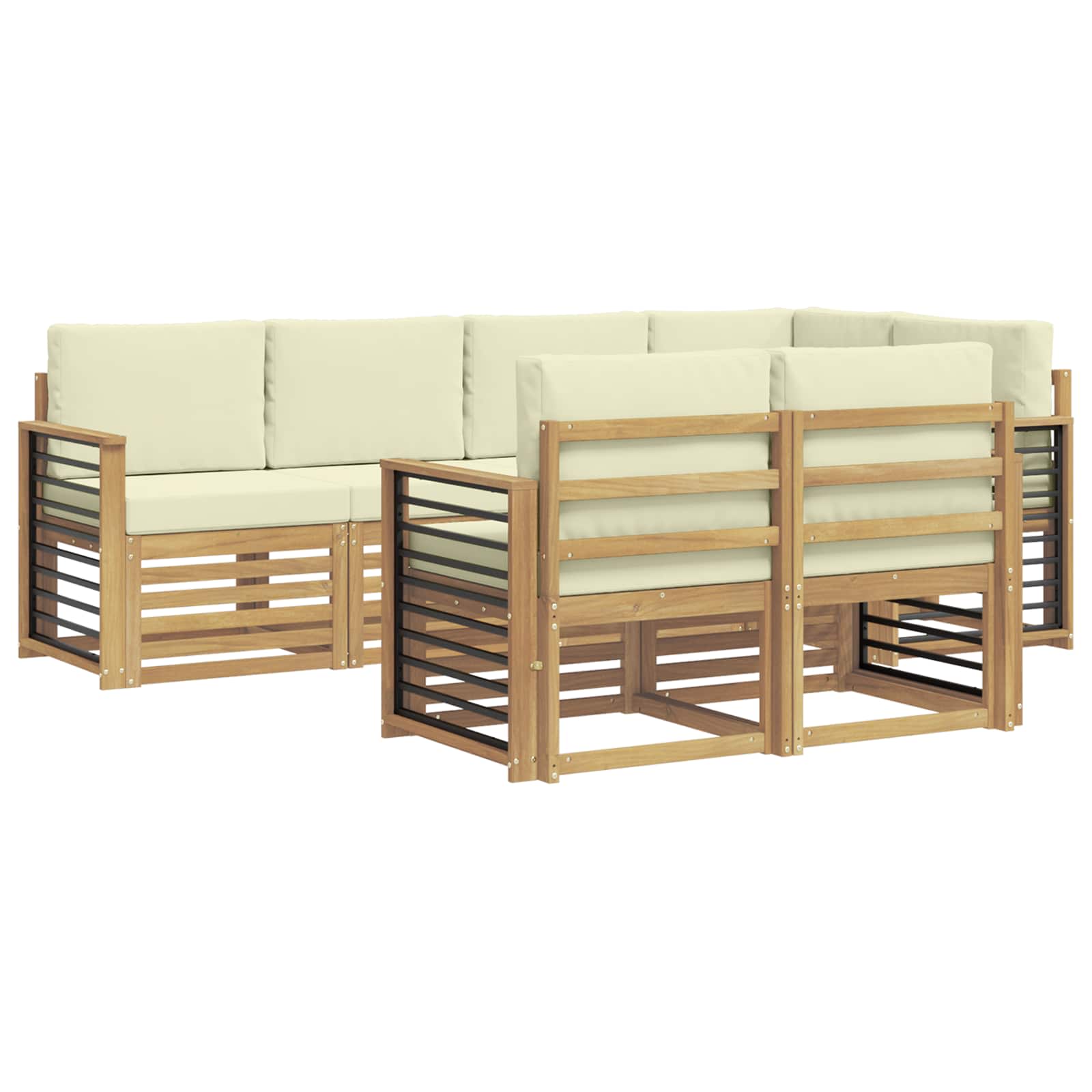 Sofa-Sets Massief Acaciahout image 2