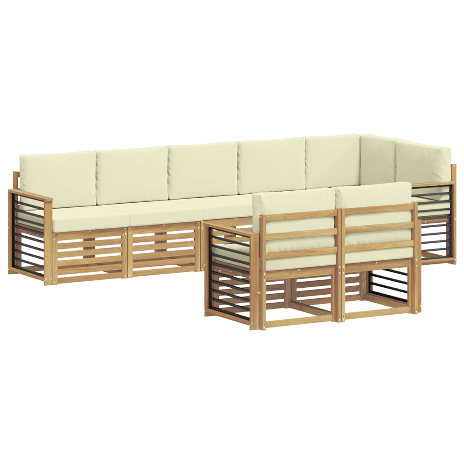 Sofa-Sets Massief Acaciahout image 2