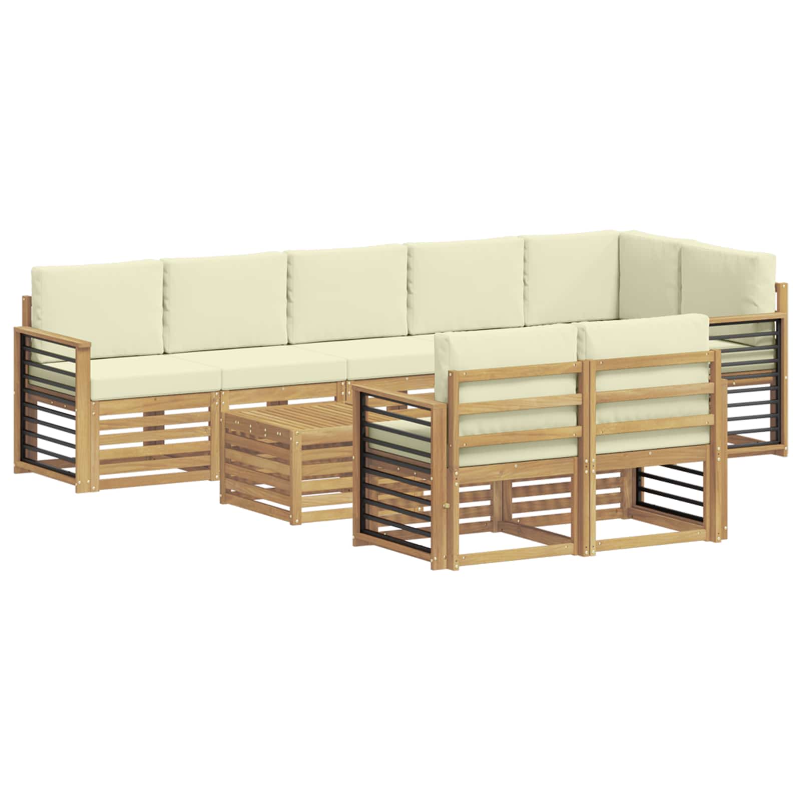 Sofa-Sets Massief Acaciahout image 2