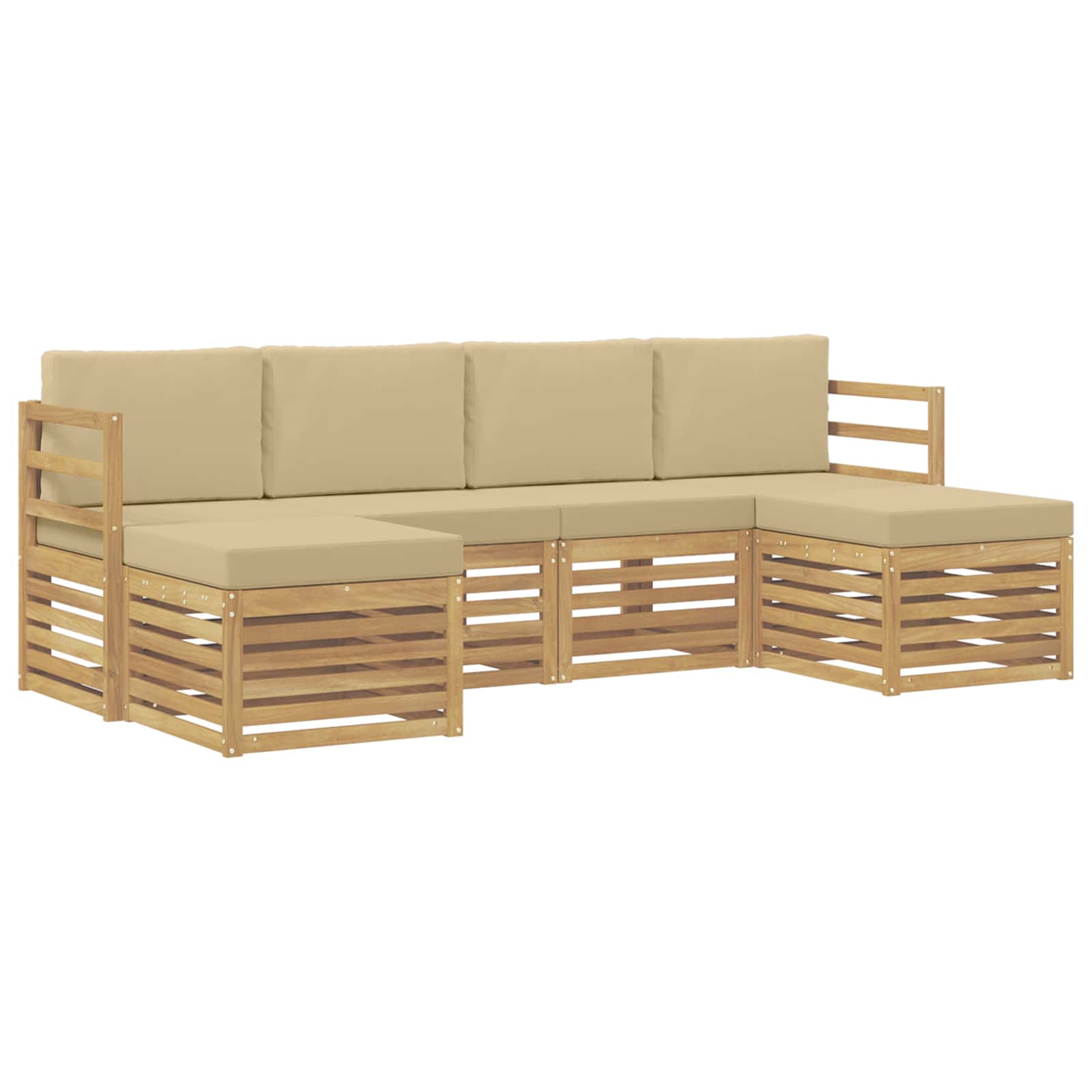 Sofa-Sets Massief Acaciahout image 2
