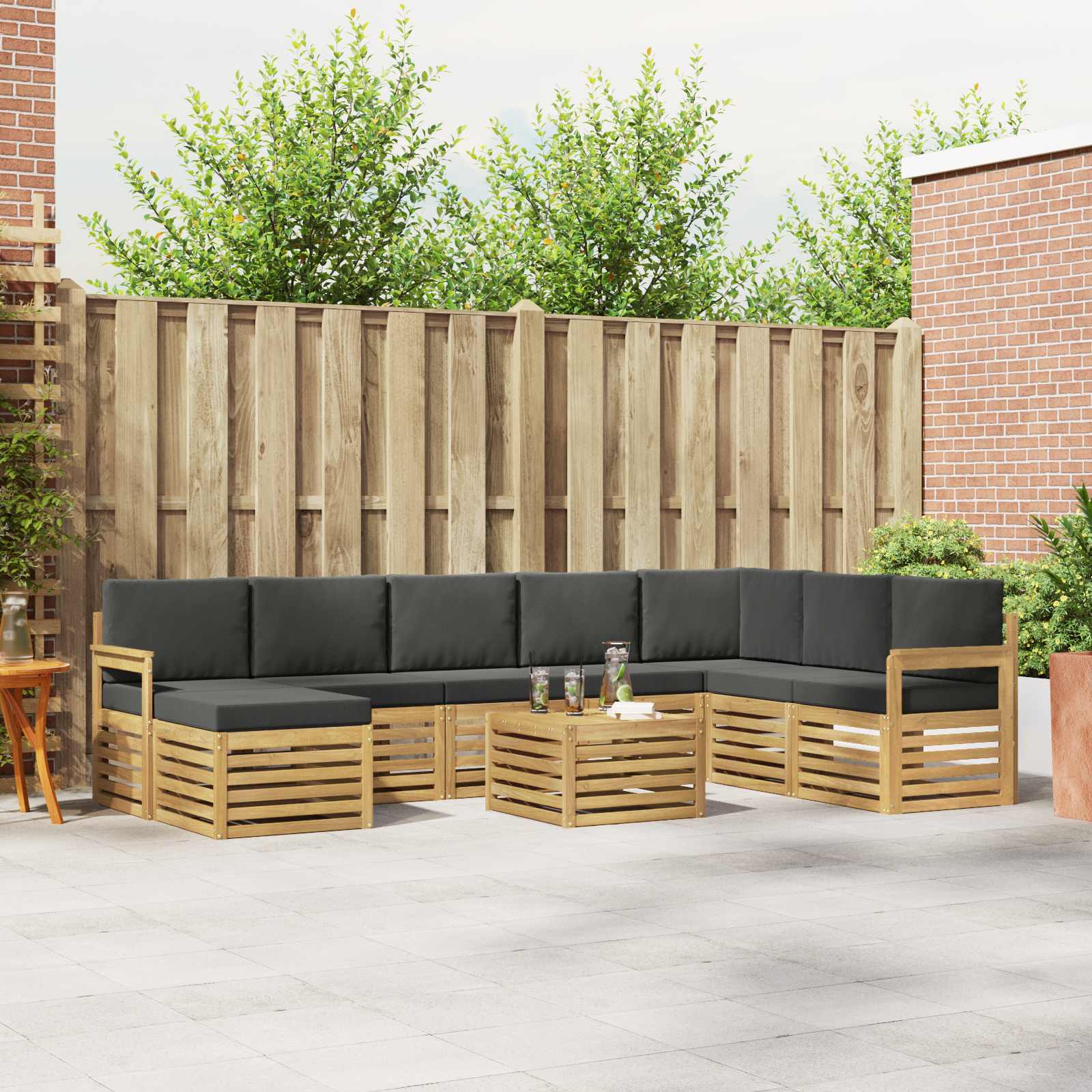 Sofa-Sets Massief Acaciahout image 1