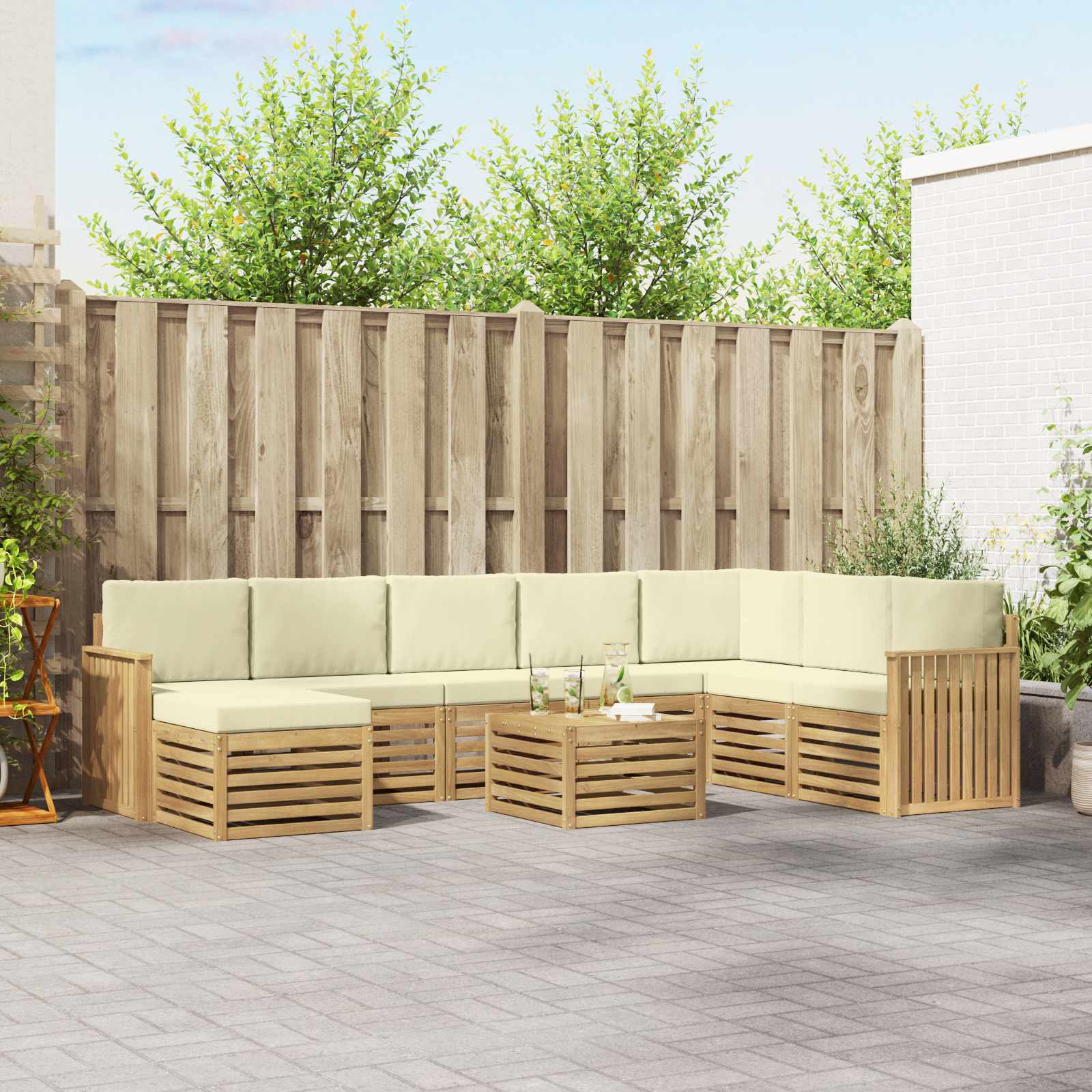 Sofa-Sets Massief Acaciahout image 1