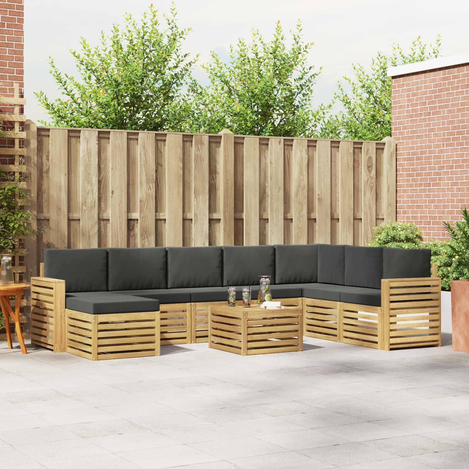 Sofa-Sets Massief Acaciahout image 1