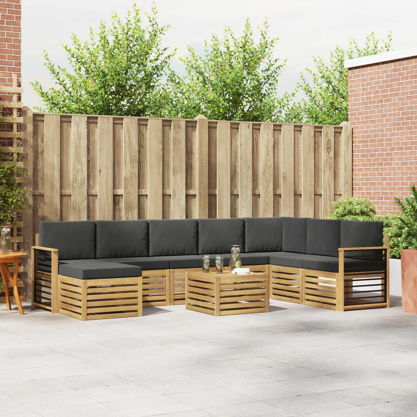 Sofa-Sets Massief Acaciahout image 1