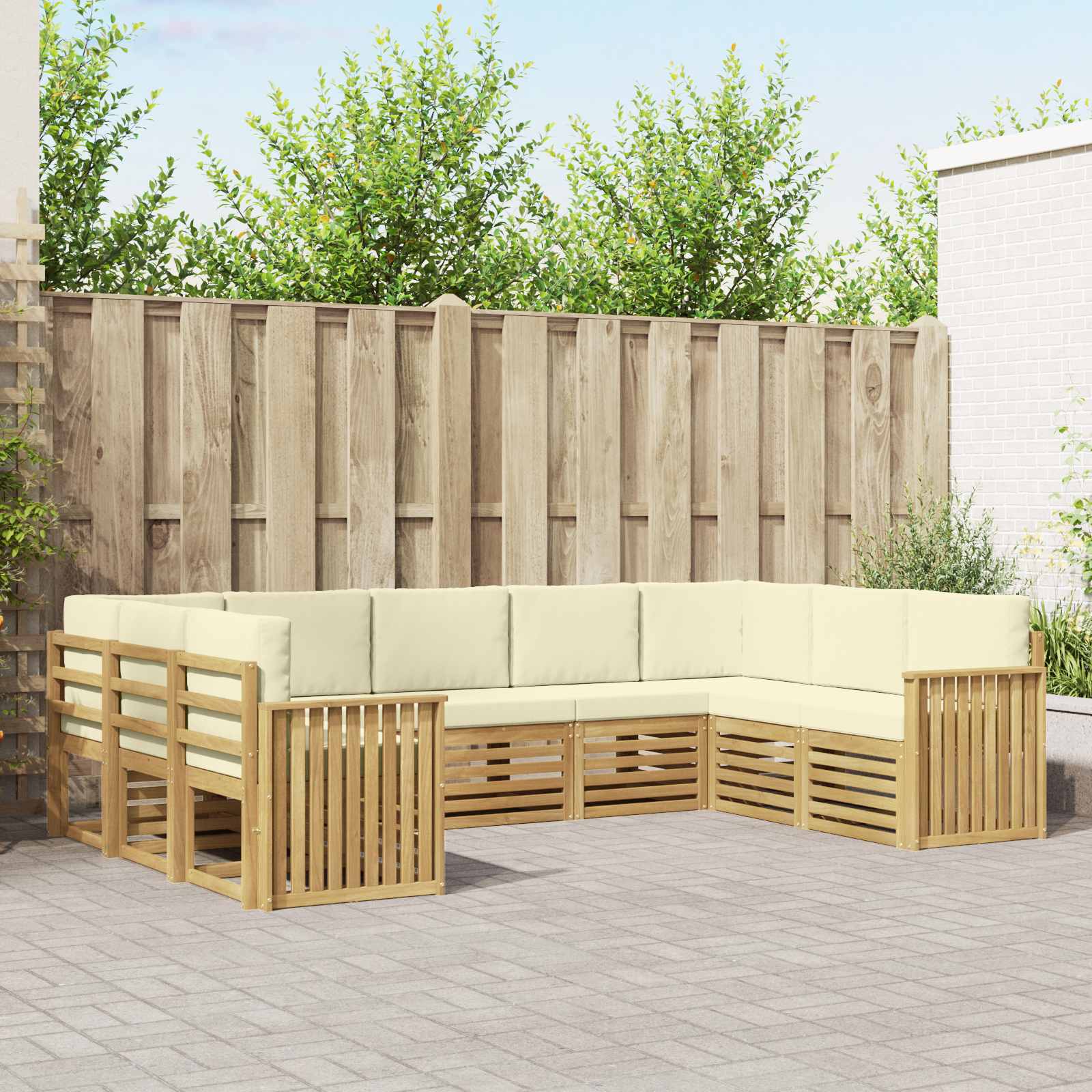 Sofa-Sets Massief Acaciahout image 1