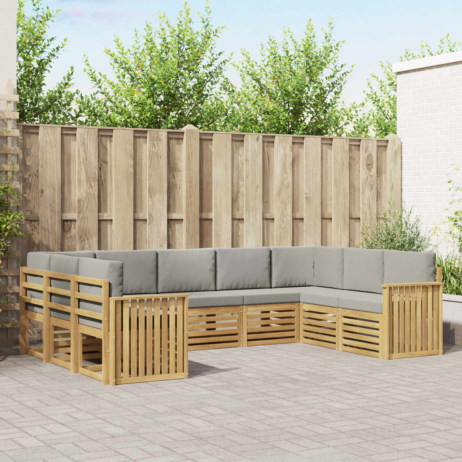 Sofa-Sets Massief Acaciahout image 1