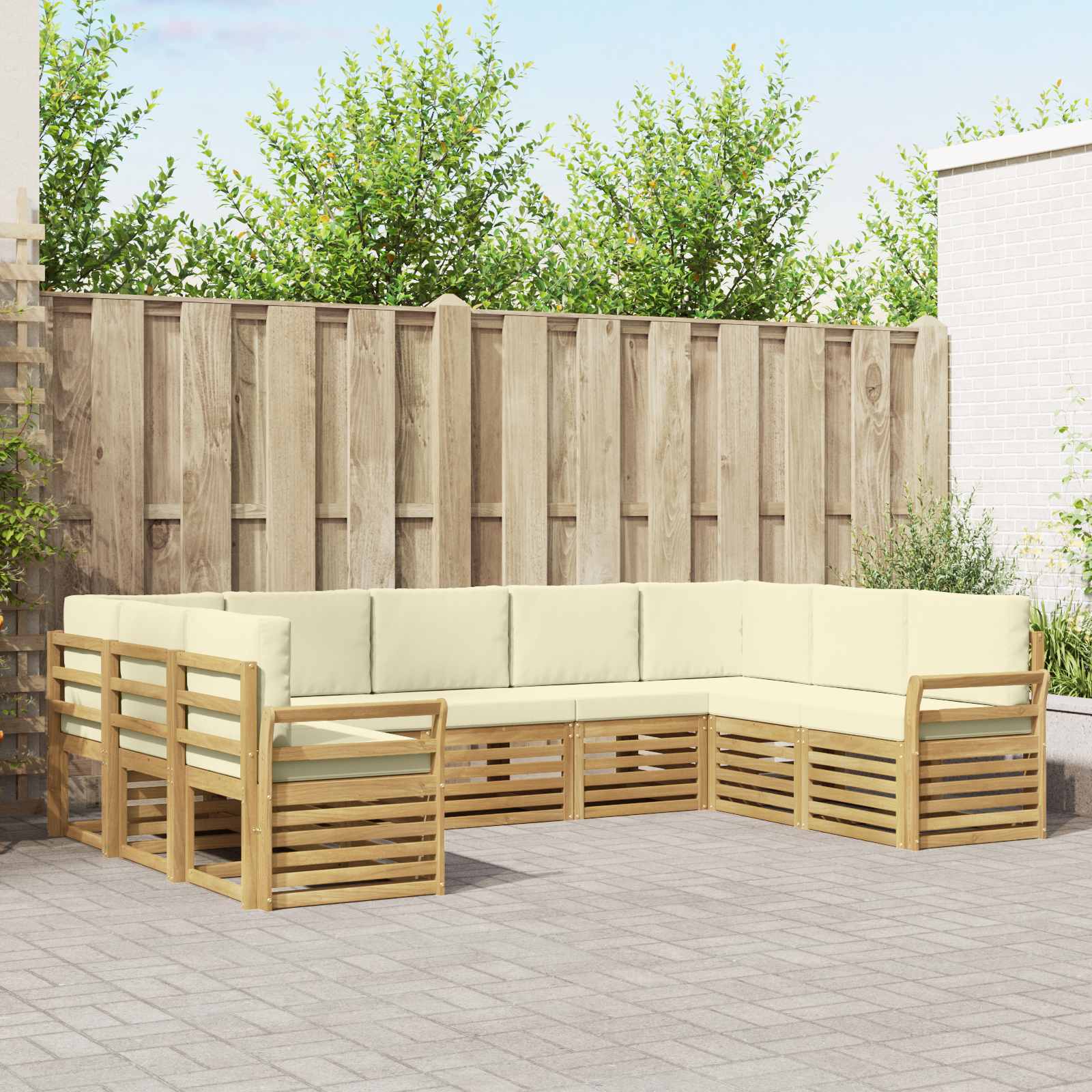 Sofa-Sets Massief Acaciahout image 1