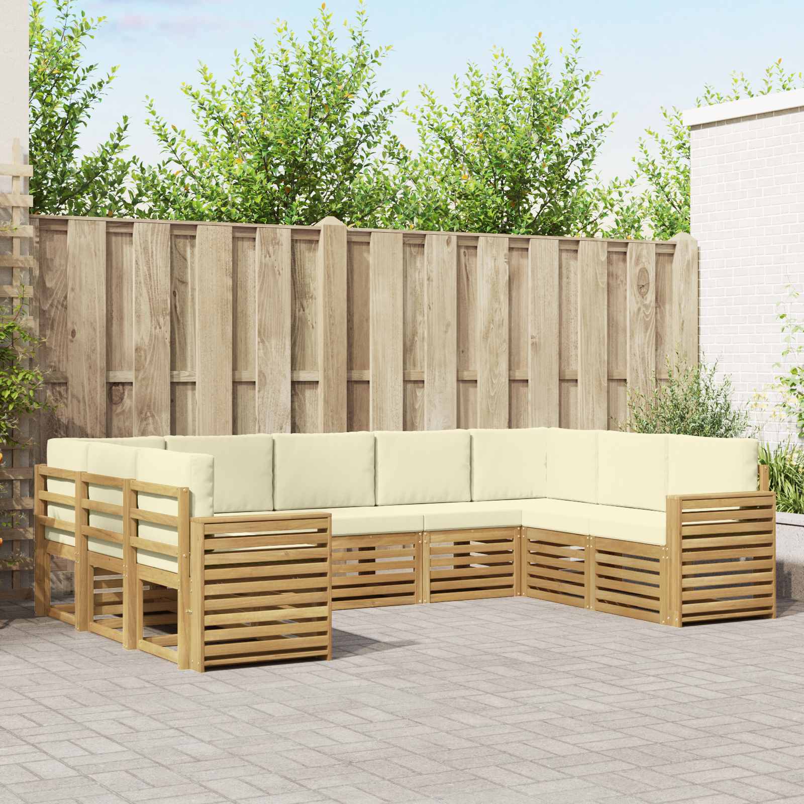 Sofa-Sets Massief Acaciahout image 1