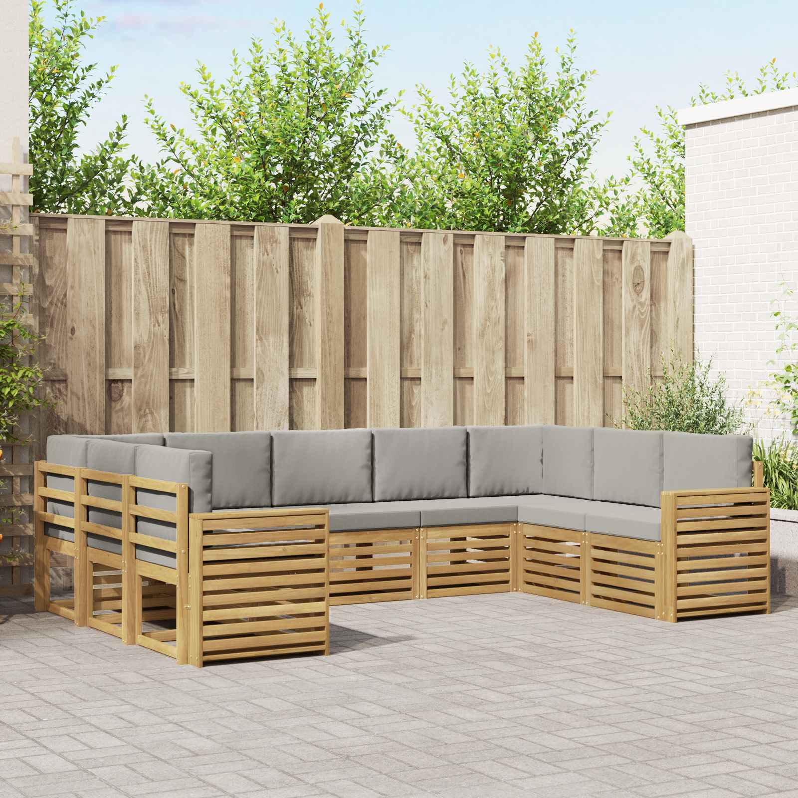 Sofa-Sets Massief Acaciahout image 1
