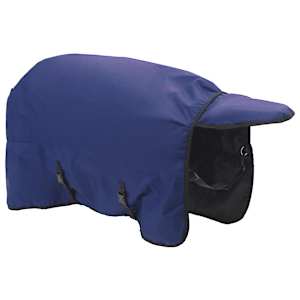 Deka pro koně Tmavě zelená a černá 75 cm Polyester - obrázek 4