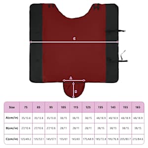 Deka pro koně Tmavě zelená a černá 125 cm Polyester - obrázek 10
