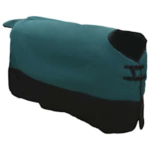 Deka pro koně Tmavě zelená a černá 145 cm Polyester - obrázek 3