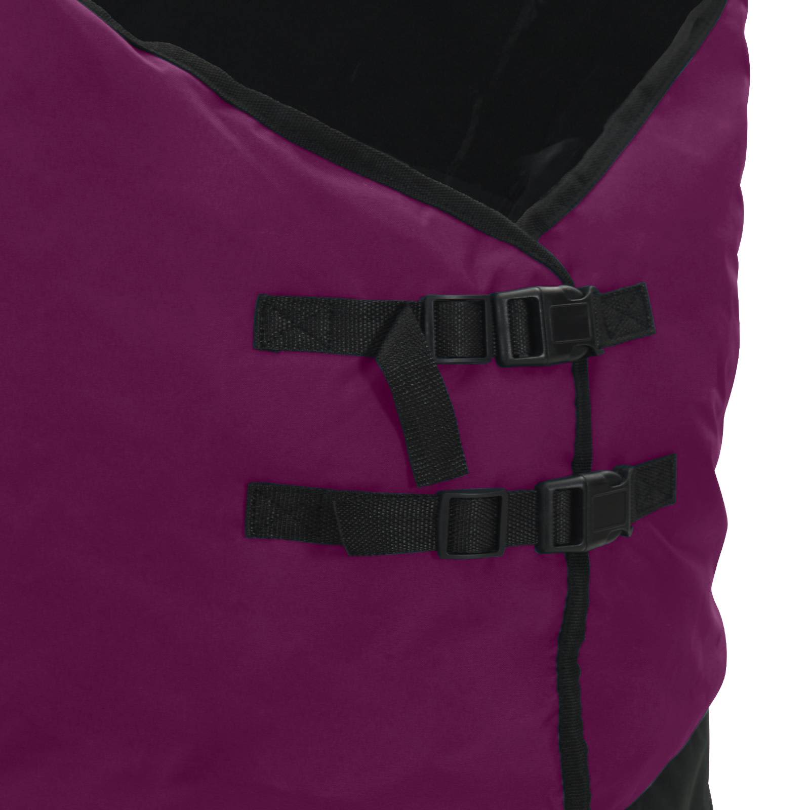 Konjski plašč Temno zelena in črna 95 cm Poliester - slika 7