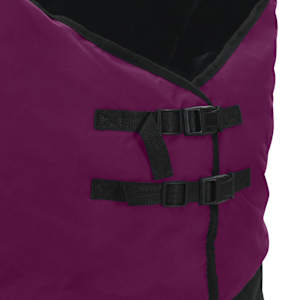 Deka pro koně Tmavě zelená a černá 95 cm Polyester - obrázek 6