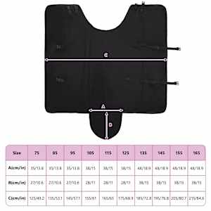 Deka pro koně Tmavě zelená a černá 95 cm Polyester - obrázek 10