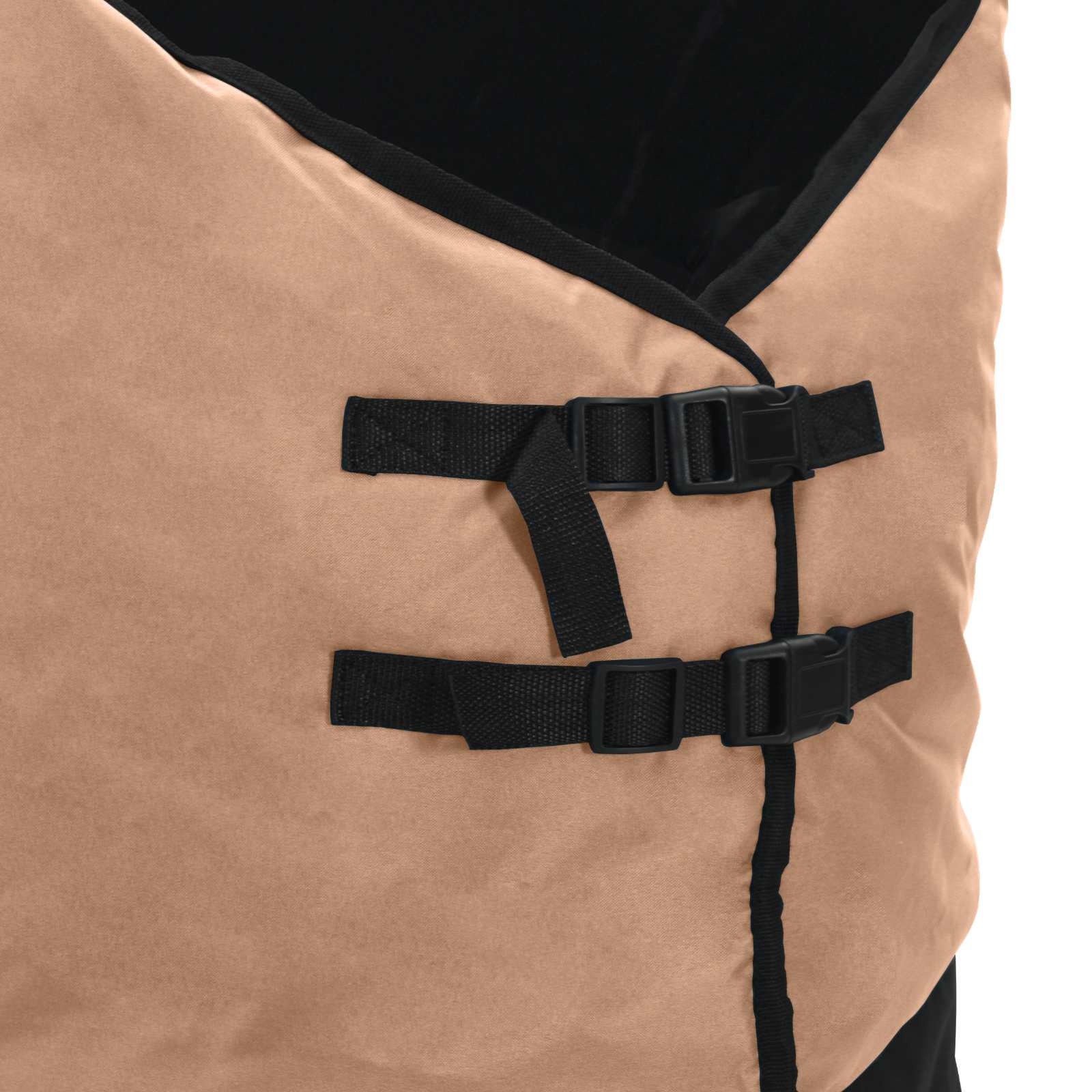 Konjski plašč Kapučino 125 cm Poliester - slika 7