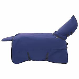 Deka pro koně Tmavě zelená a černá 155 cm Polyester - obrázek 2