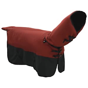 Deka pro koně Tmavě zelená a černá 125 cm Polyester - obrázek 3