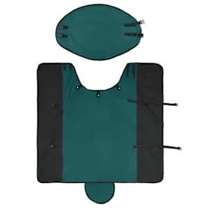 Deka pro koně Tmavě zelená a černá 75 cm Polyester - obrázek 5