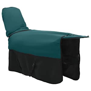 Deka pro koně Tmavě zelená a černá 115 cm Polyester - obrázek 4