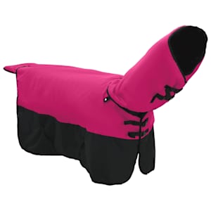 Deka pro koně Růžová a černá 95 cm Polyester - obrázek 3