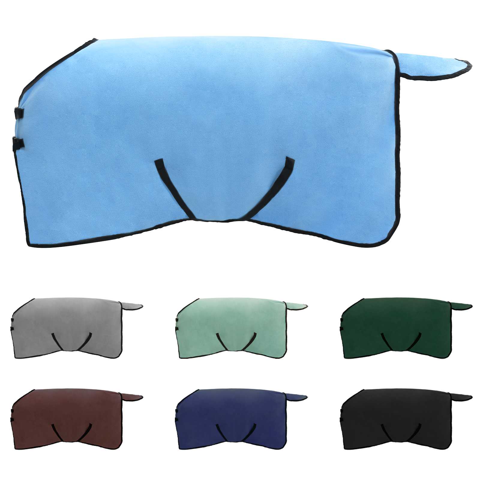 Konjski plašč Polno Aqua Poliester - slika 2