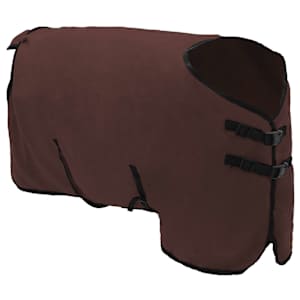 Deka pro koně Úplně tmavě hnědá Polyester - obrázek 3