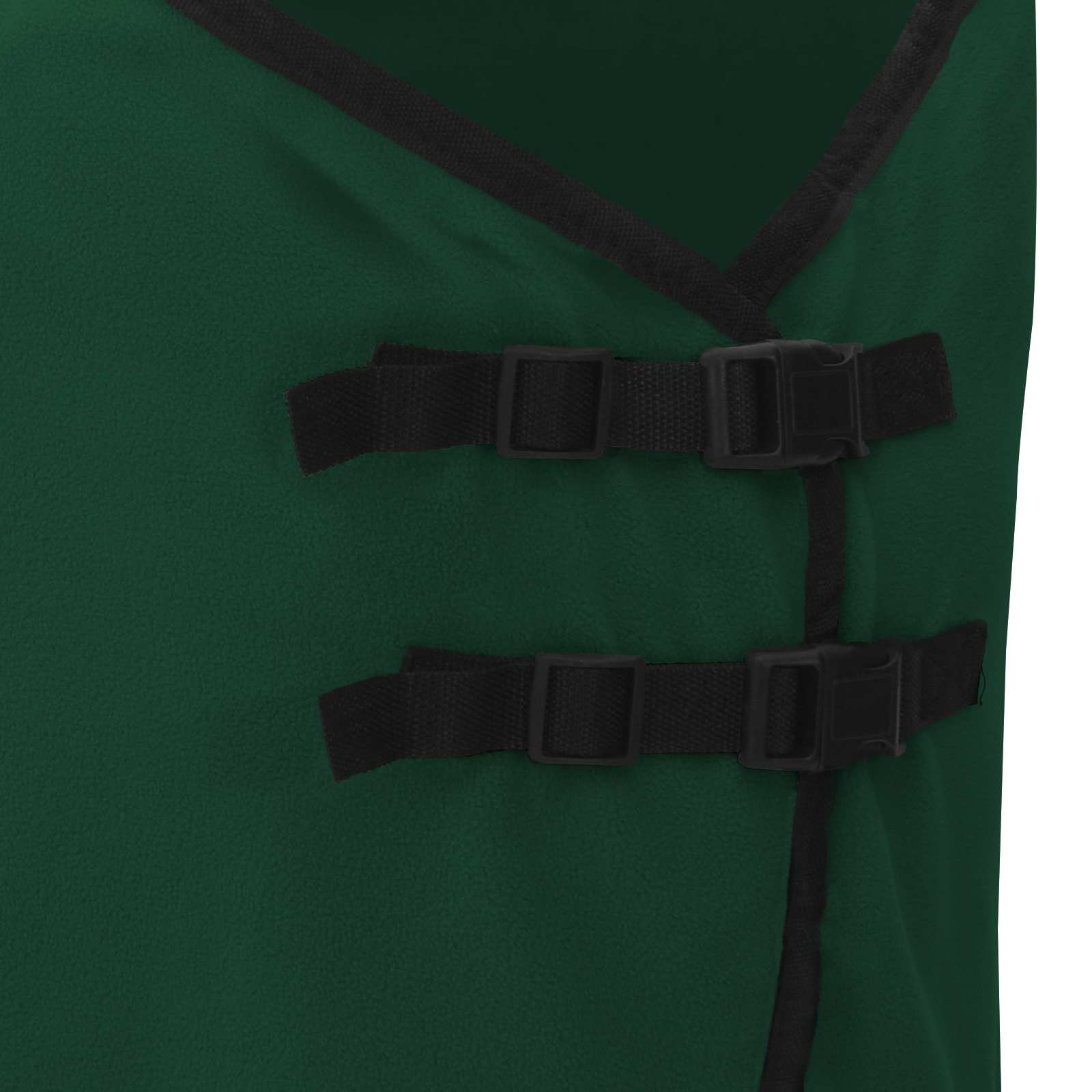 Konjski plašč Polna temno zelena Poliester - slika 7