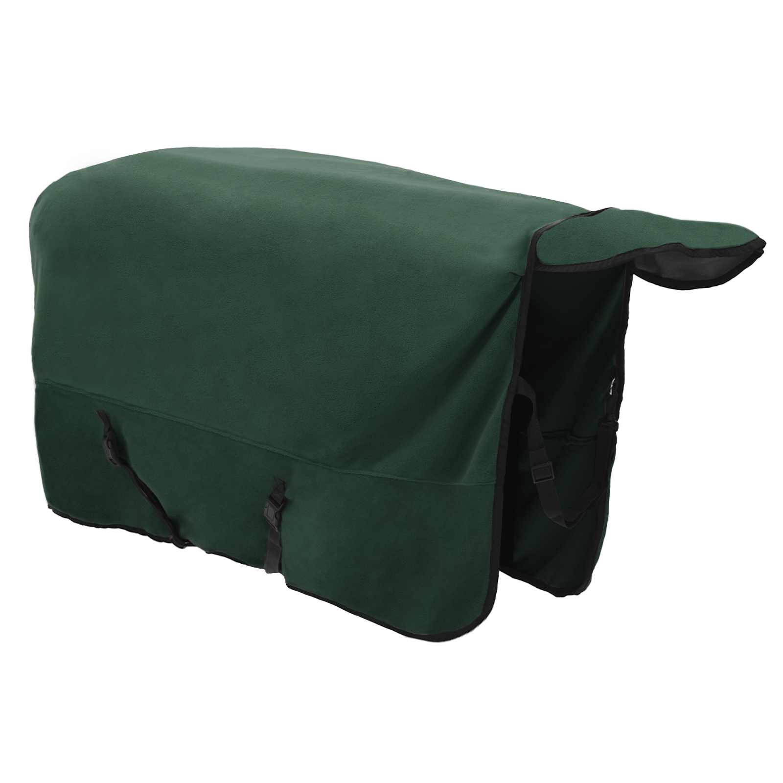 Konjski plašč Polna temno zelena Poliester - slika 5