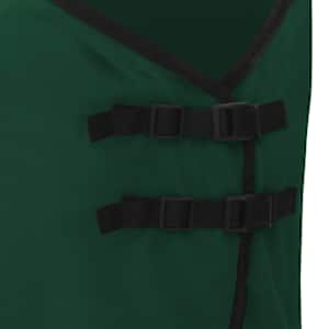 Deka pro koně Tmavě zelená Polyester - obrázek 8