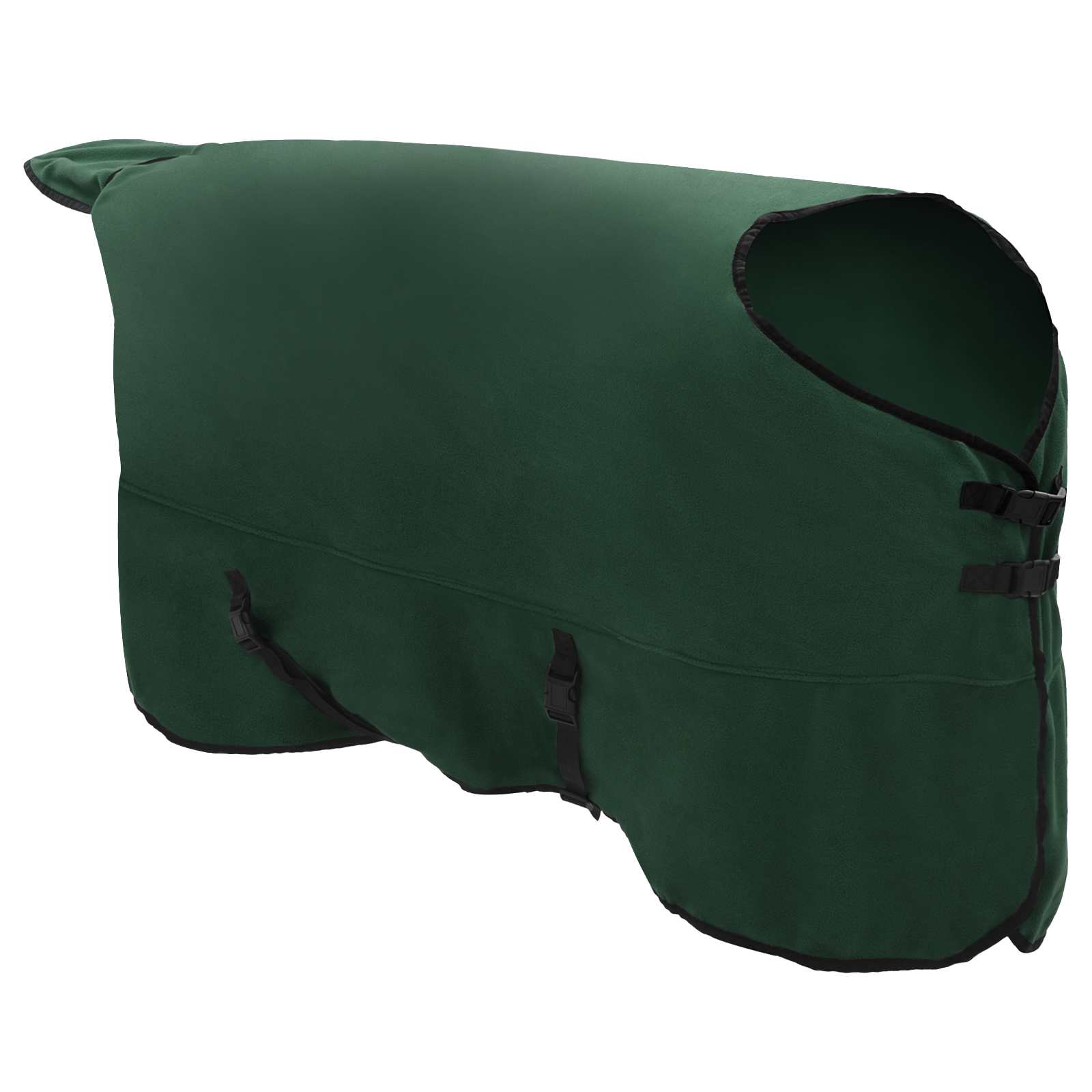 Konjski plašč Polna temno zelena Poliester - slika 3