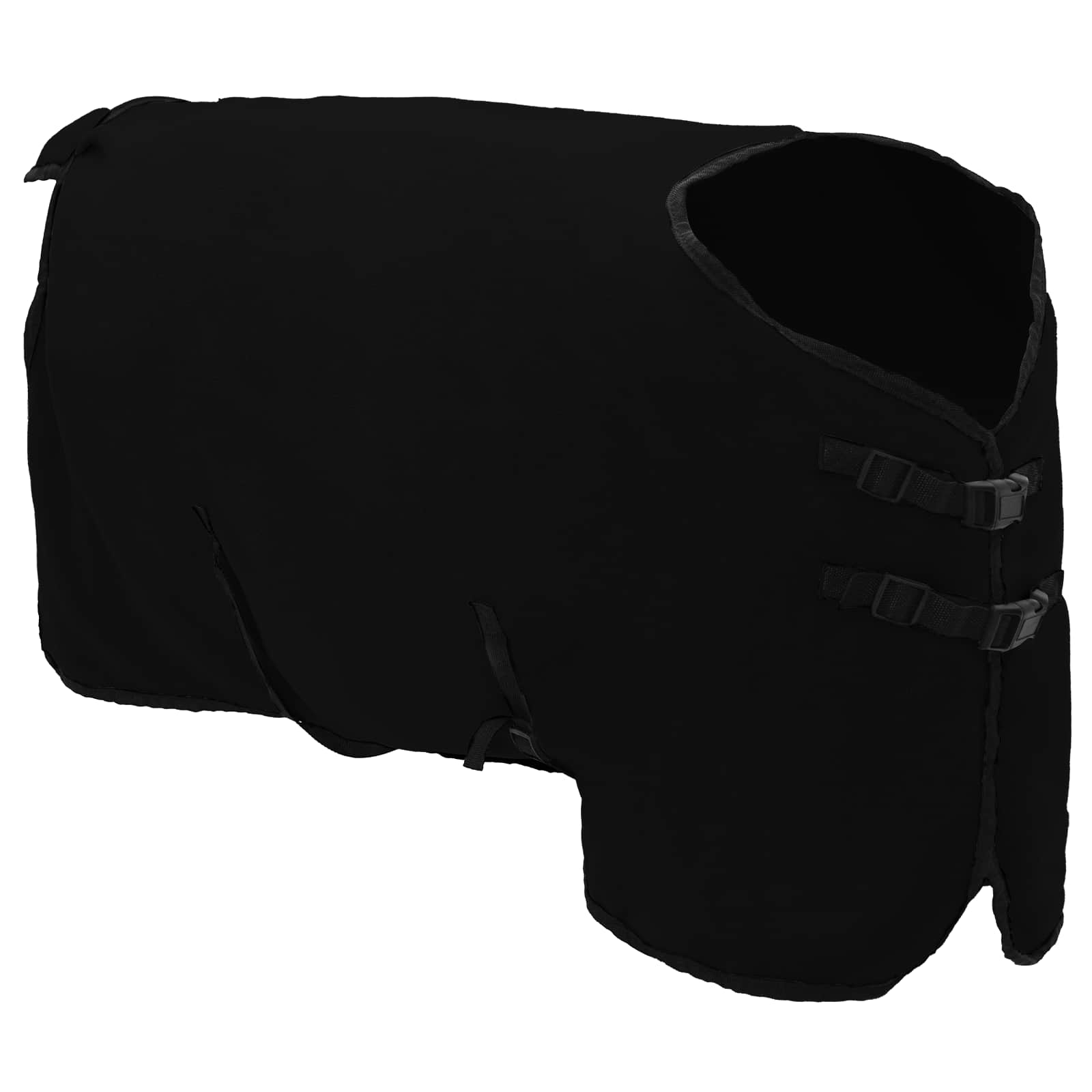 Thumbnail - vidaXL Pferdedecke Schwarz Polyester