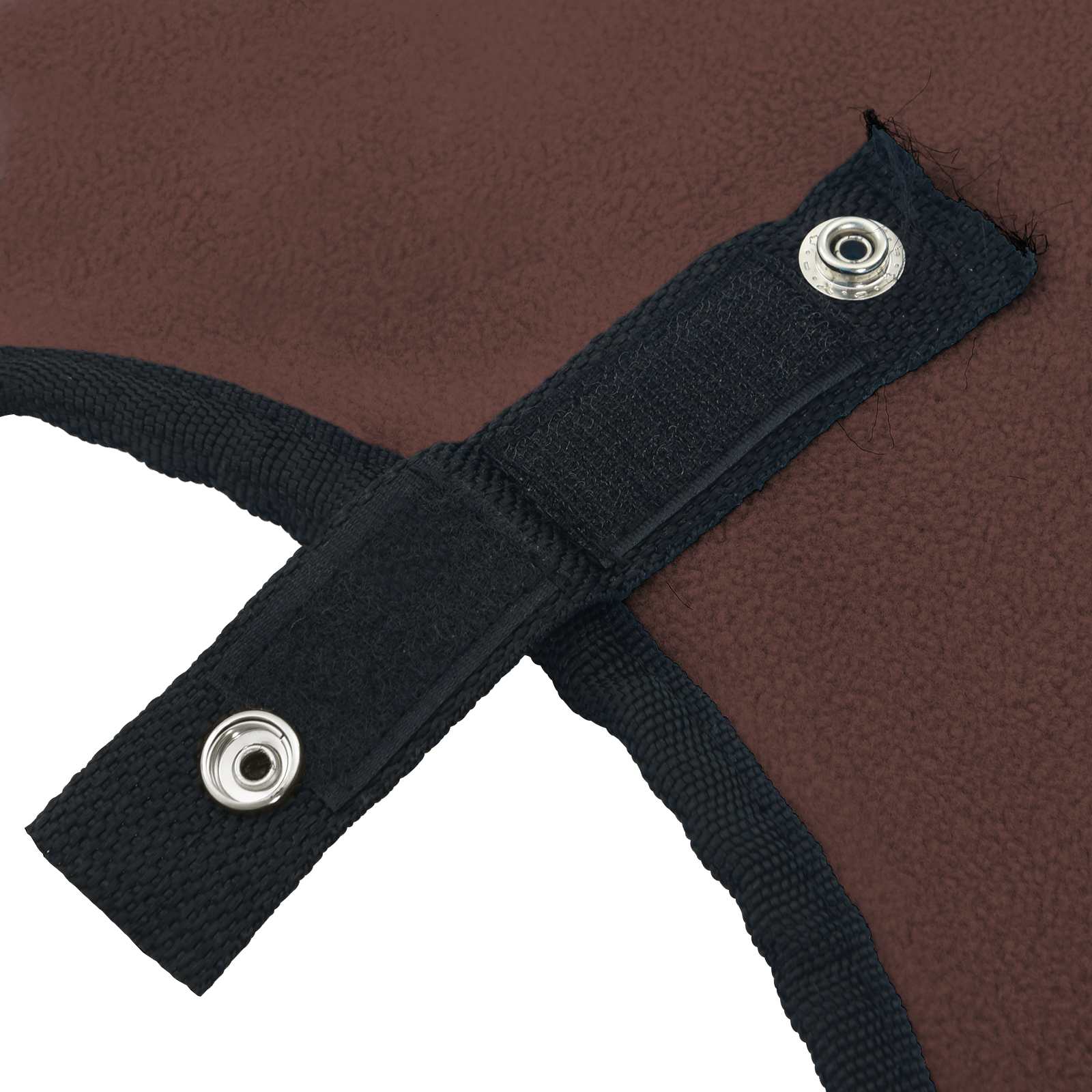 Konjski plašč Polna temno rjava Poliester - slika 8