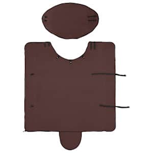 Deka pro koně Úplně tmavě hnědá Polyester - obrázek 5