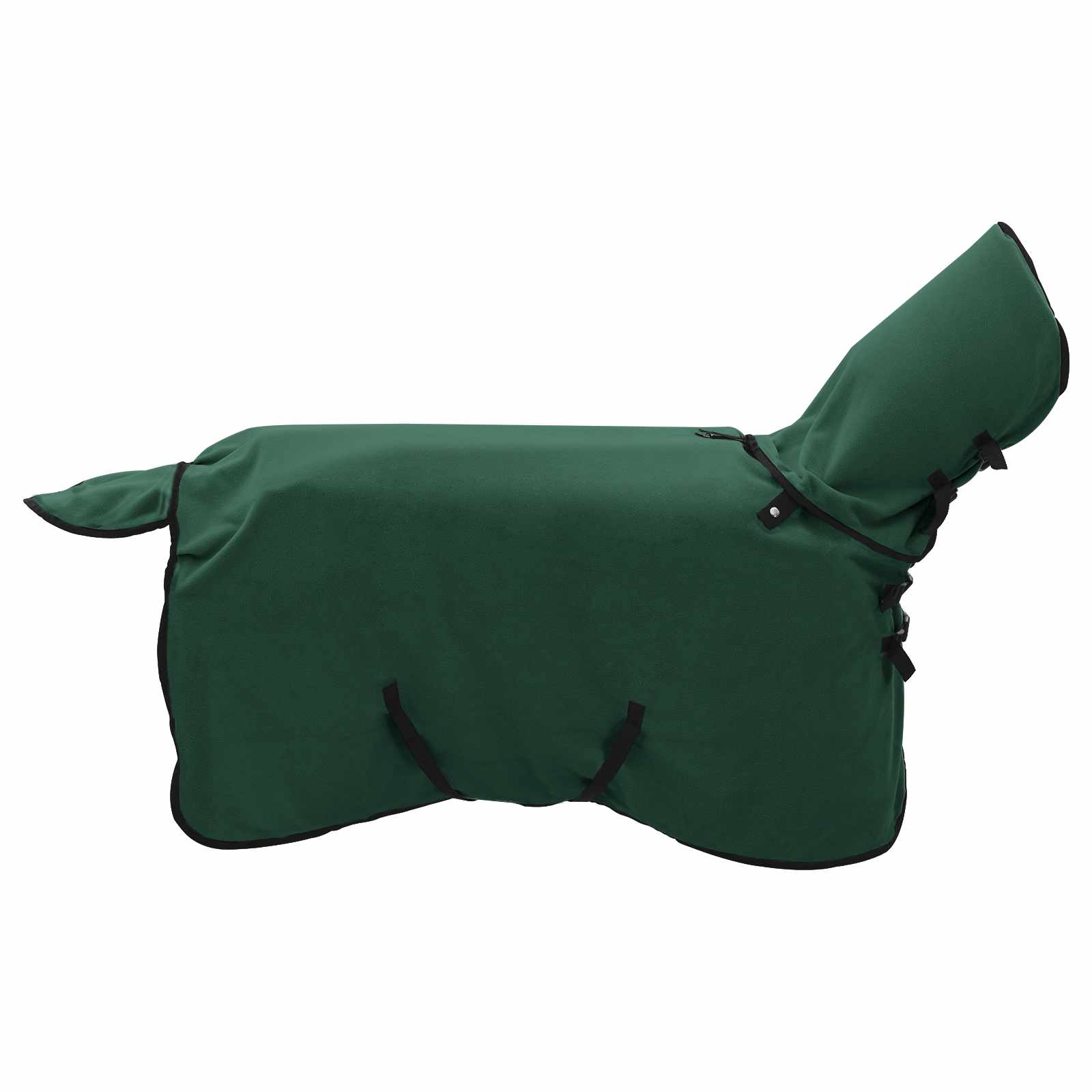 Deka pro koně Tmavě zelená Polyester - obrázek 2
