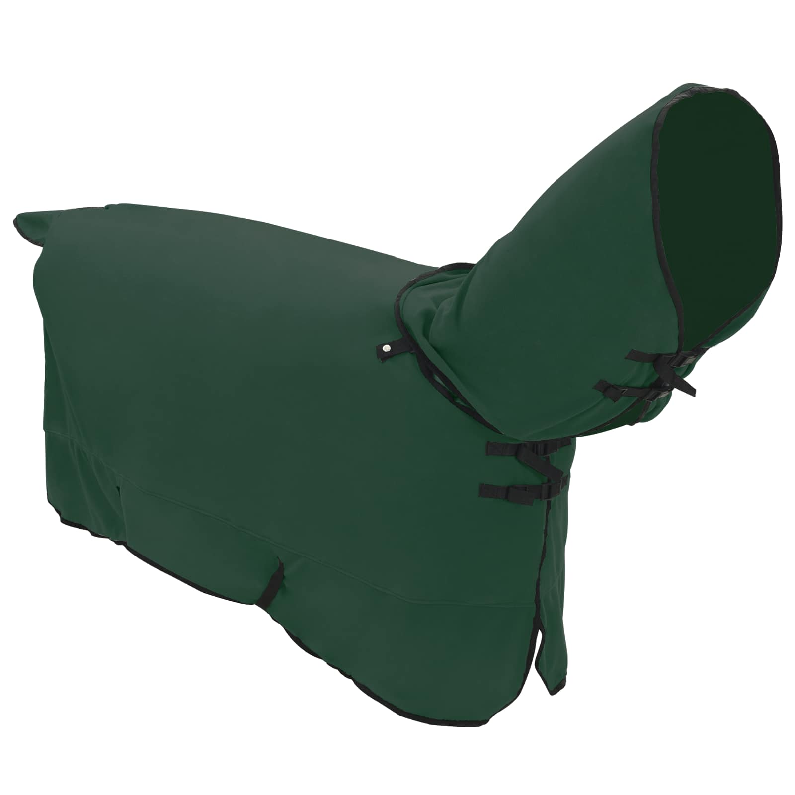 Thumbnail - vidaXL Pferdedecke Dunkelgrün Polyester