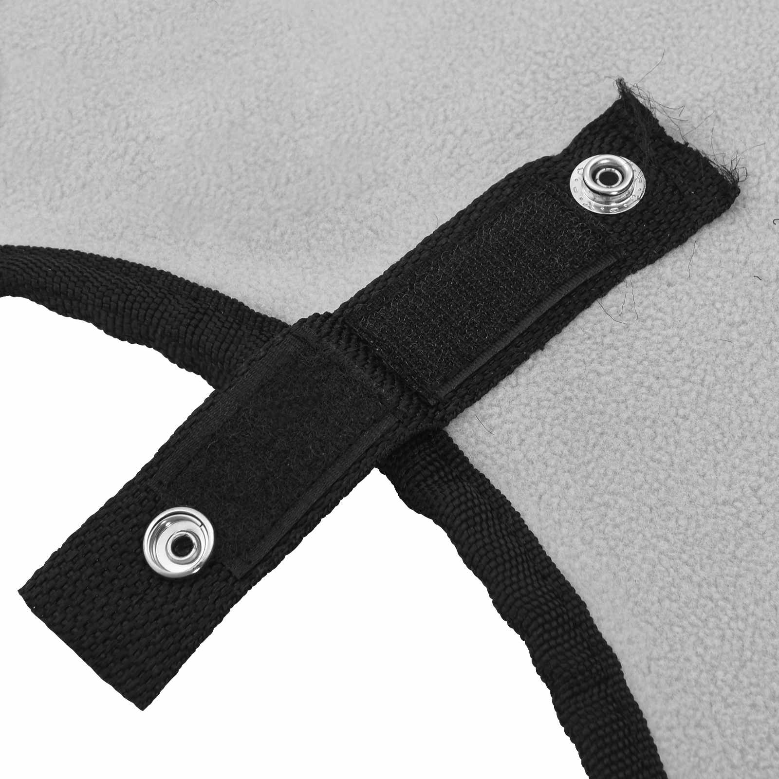 Konjski plašč Polna svetlo siva in roza Poliester - slika 8