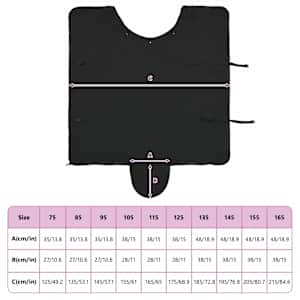 Deka pro koně Černá Polyester - obrázek 9