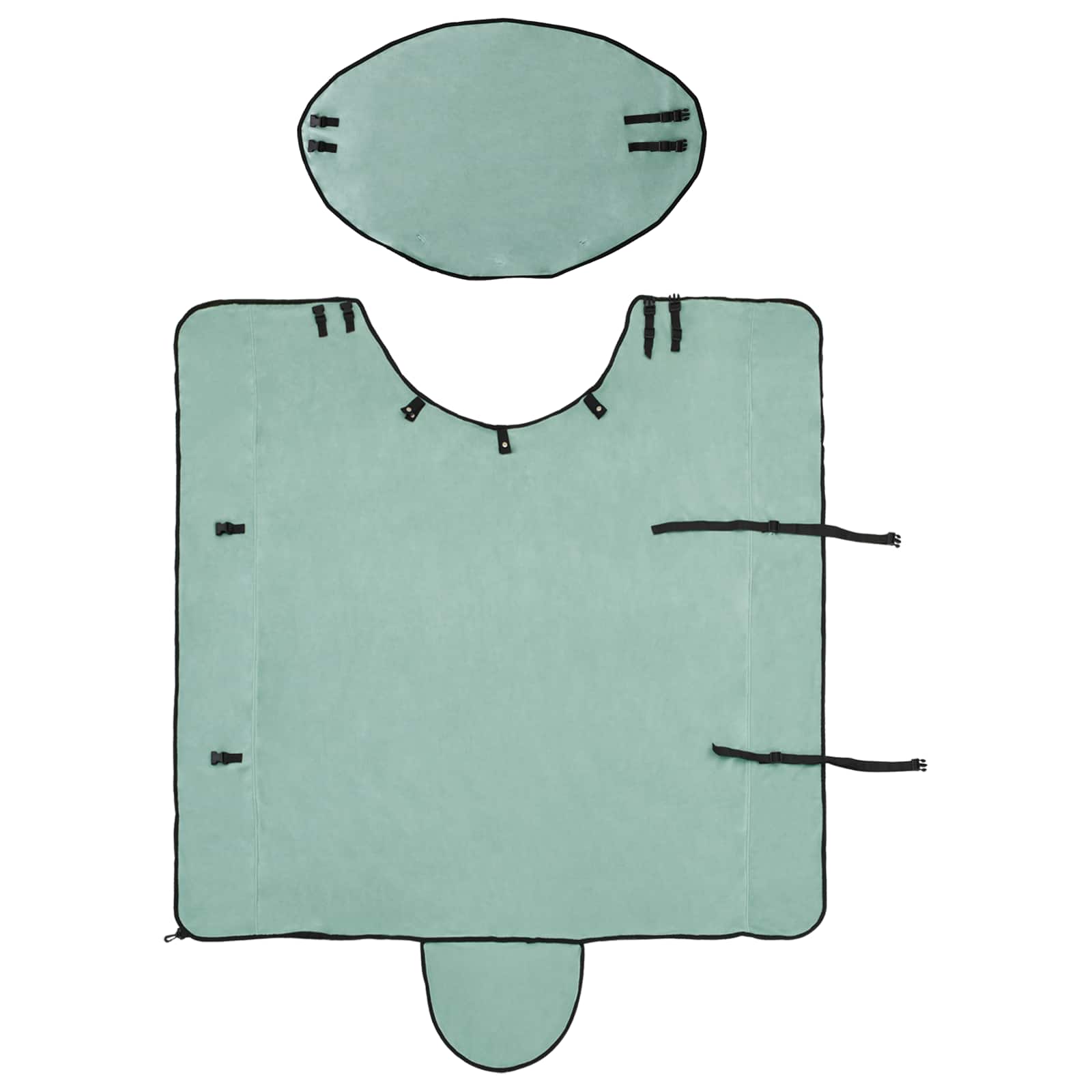 Konjski plašč Posebna zelena Poliester - slika 6